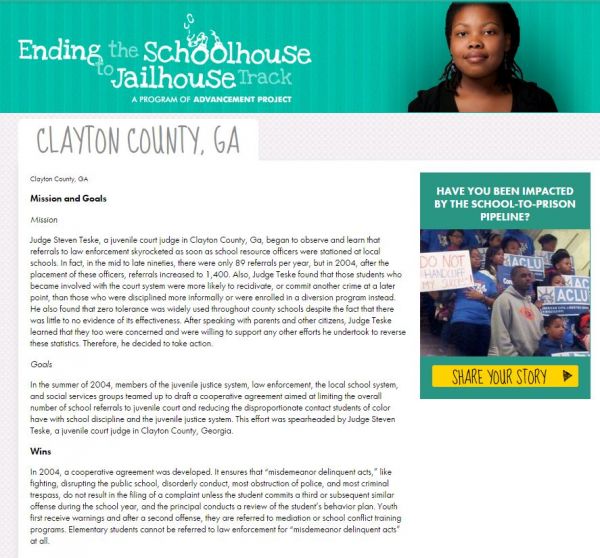 Ending the Schoolhouse to Jailhouse Track - Clayton Courty, GA